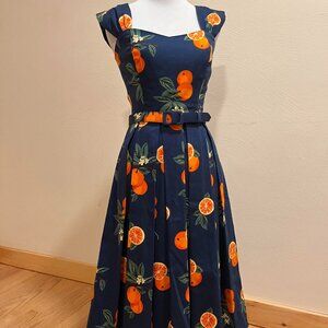 Jill Oranges Swing Dress